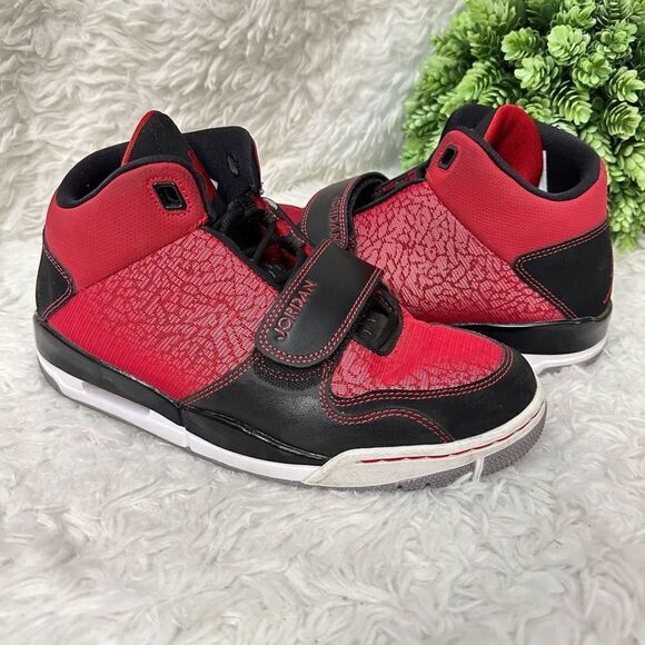 NIKE‎ AIR JORDAN FLIGHT CLUB 90s Gym RED Black  2013 Sneakers  MEN Sz  US 7.5 main image 6
